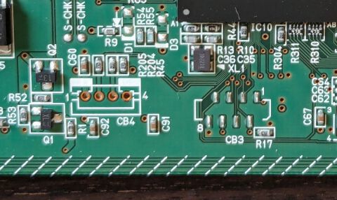 UART and JTAG PCB footprints
